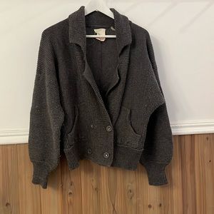 Rebecca Taylor wool sweater jacket cardigan size medium